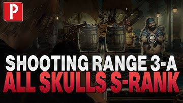 Shooting Range 3-A All Skulls & S Rank in Resident Evil 4 Remake