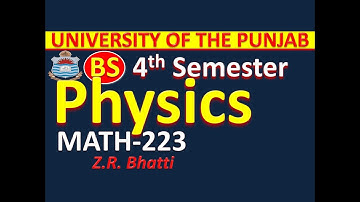 MATH-223, Lec#19, Application of Laplace Transform