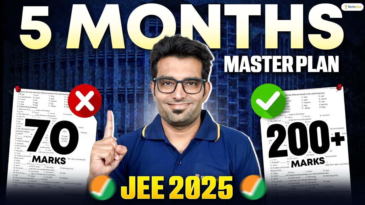 5 Months Master Plan for 200 + Marks | JEE 2025 | Ashwani Sir ...