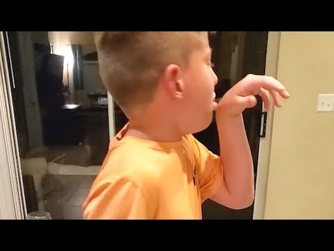 Mom Films Son Cleaning Turkey – He Starts Gagging When He Pulls THIS Out!