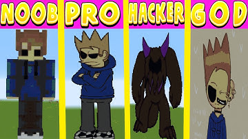 Minecraft Pixel Battle NOOB vs PRO vs HACKER vs GOD FNF Eddsworld Tom