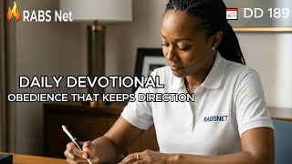 Obedience That Keeps Direction 