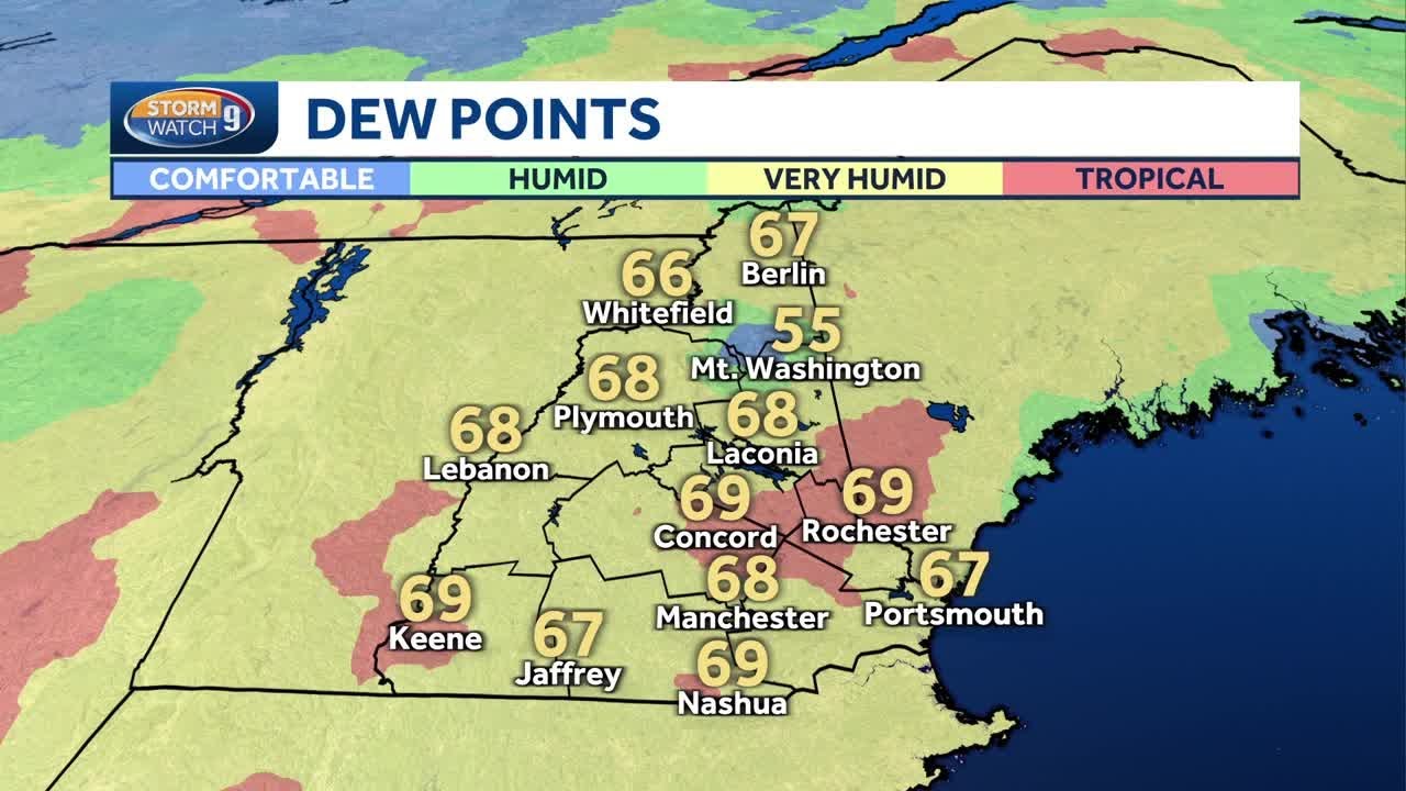 New Hampshire severe weather outlook: Storms possible Thursday - YouTube