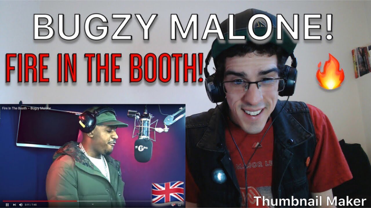 BUGZY MALONE FIRE IN THE BOOTH REACTION YouTube bugzy-malone-fire-in-the-booth-reaction-youtube