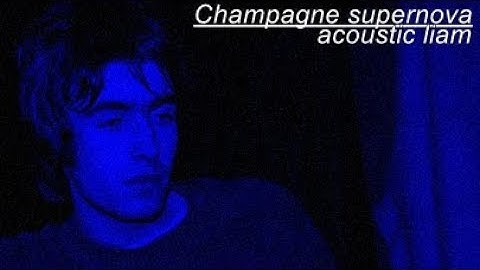 Champagne Supernova Acoustic version - Acoustic performance video thumbnail