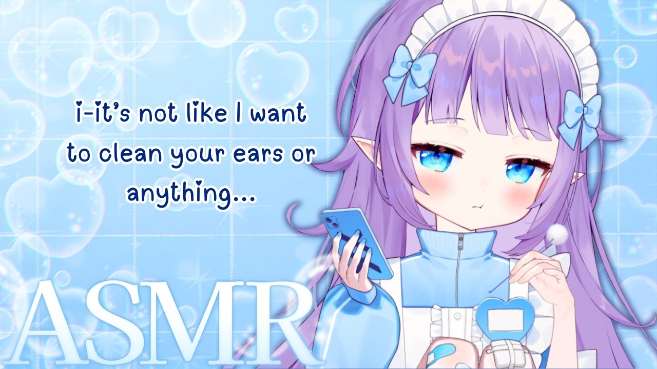 Tsundere Maid Cleans Your Ears 🧹【3Dio ASMR, Roleplay】