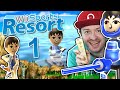 Wii SPORTS RESORT 🏹 #1: Schwertkampf, Wakeboard &amp; Bogenschießen