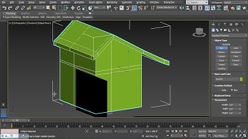3d basic house modelling part 2