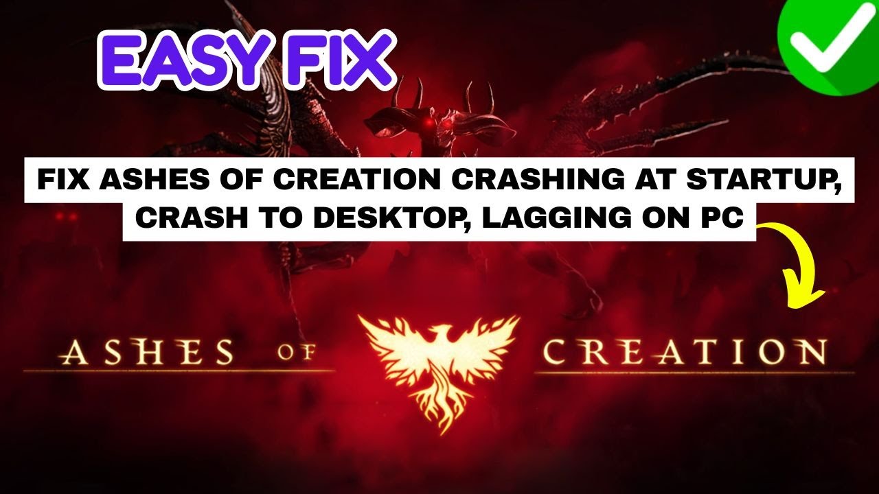 Исправлены ошибки, приводящие к вылетам игры Ashes of Creation при запуске, вылету на рабочий сто...