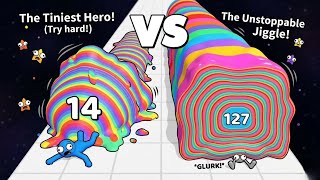 LAYER MAN /vs SMASH RUNNER ∞ EEMM Gameplay Android iOS • Layer Run 3D SatisfyingMobile Games