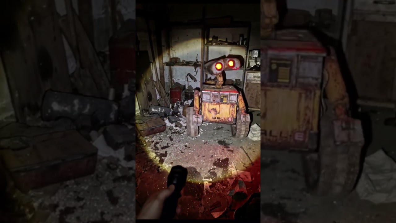 POV: Did you find the Valli robot in the old garage🤖 | 