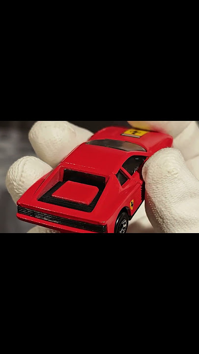 1986 Matchbox Ferrari Testarossa #diecast #diecastcollector #matchbox #hotwheelscanada
