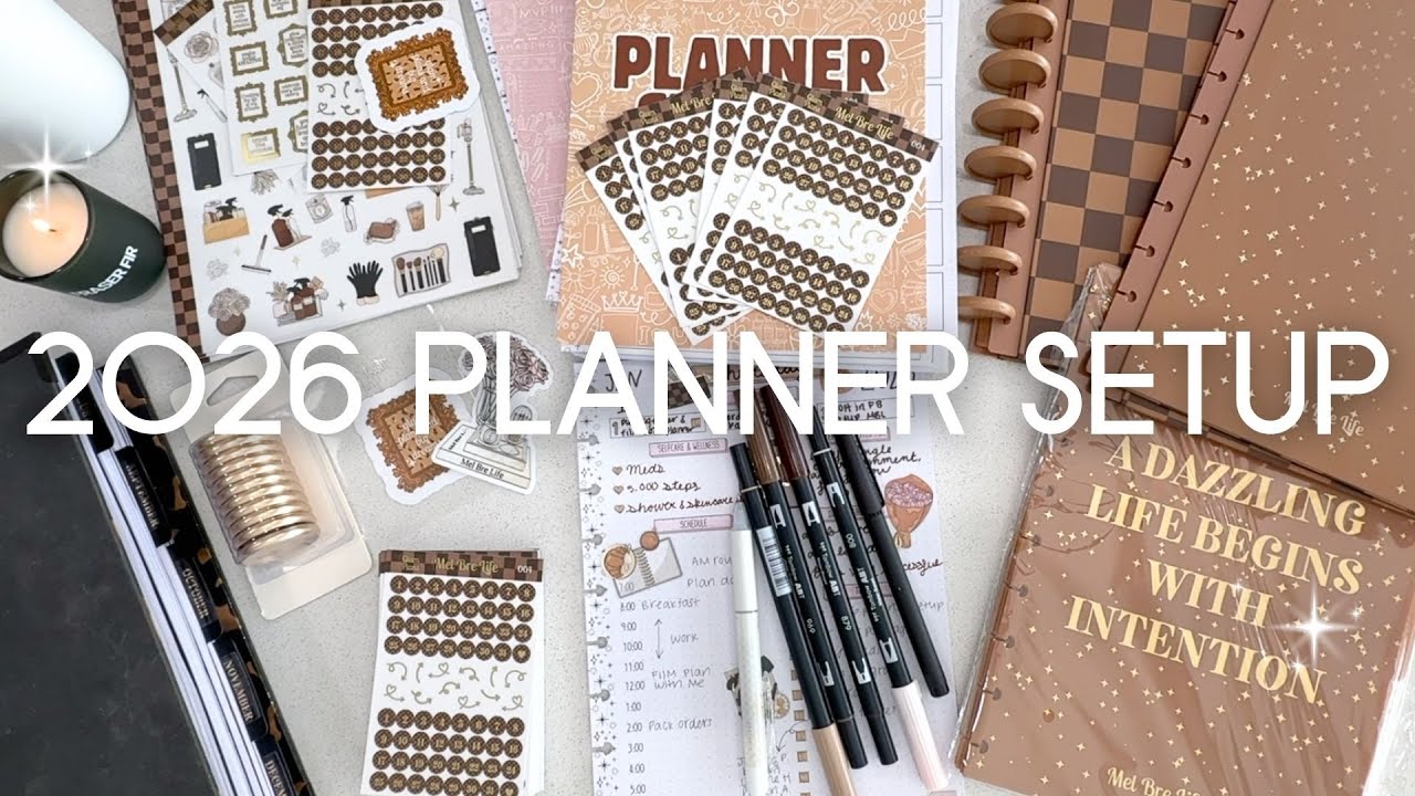✨Составляю свой ежедневник на 2026 год, используя фирменные канцелярские принадлежности своего не...