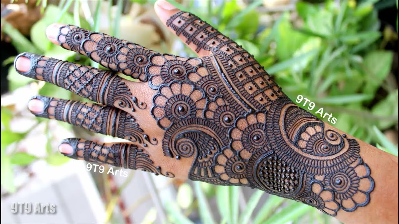 35+ Front Hand Mehndi Design Ideas to Try: 2023-hangkhonggiare.com.vn