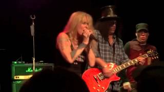 Lita Ford and Slash - Black Leather (Sex Pistols),  Whisky in Los Angeles 01-09-2013