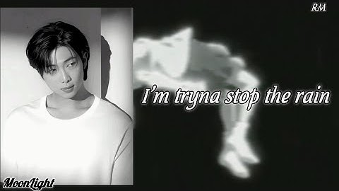 Stop The Rain-Tablo×RM easy lyrics video