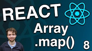Map through State Array (Loop) - React tutorial 8
