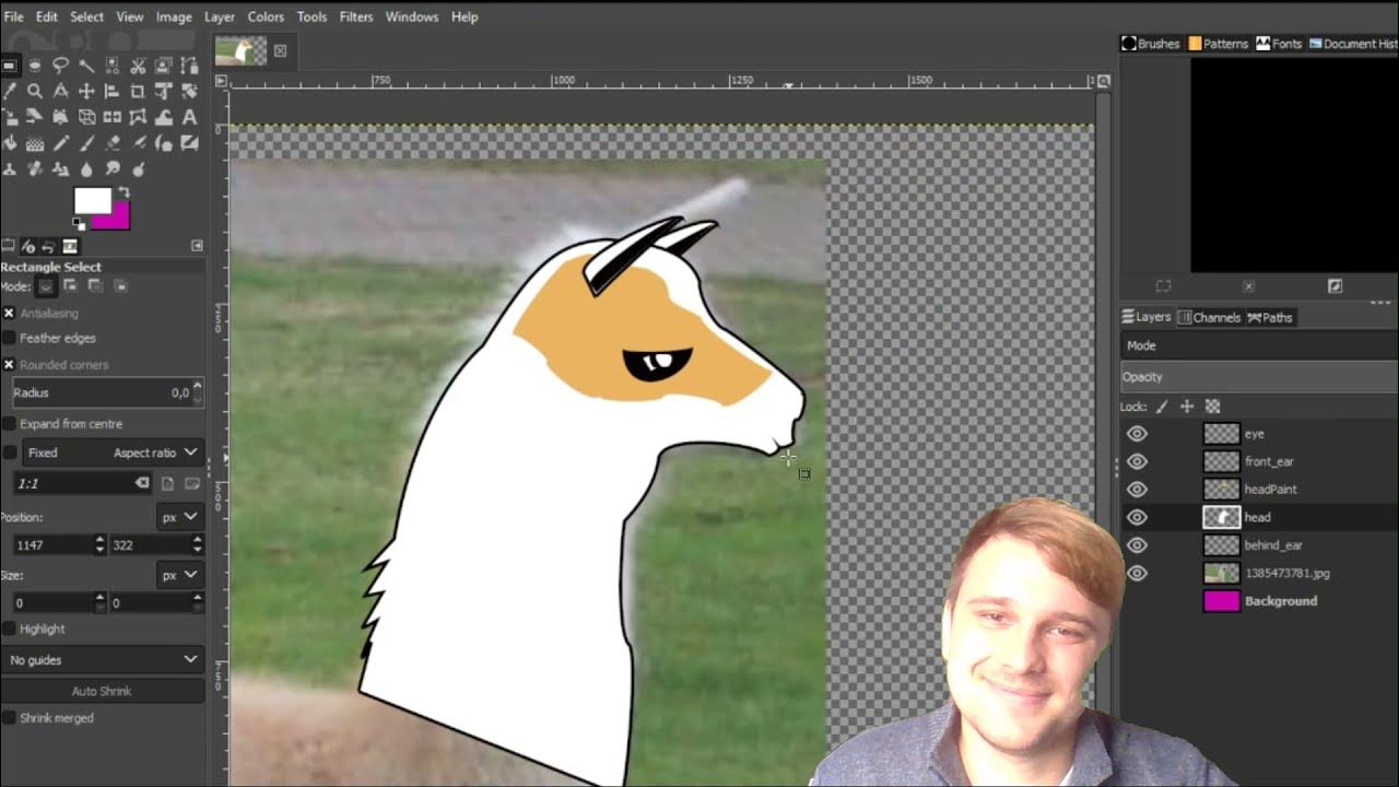 How to Draw With MOUSE Gimp for Beginners YouTube