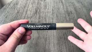 L’Oréal Voluminous Mascara Review | Carbon Black Wear Test & Volume Demo screenshot 5