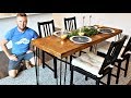 Modern Farmhouse Breakfast Table - Easy DIY Video