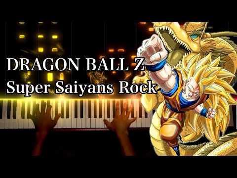 DRAGON BALL Z】 SSJ3 孫悟空の戦闘BGMをピアノで弾いてみた