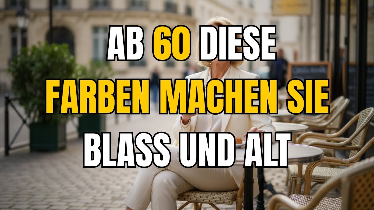 Stopp! Diese Farben machen Sie ab 60 blass und alt
