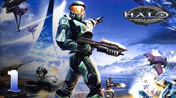 Halo: Combat Evolved - 1080p HD Walkthrough Mission 1 - The Pillar of Autumn