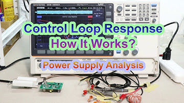 Control loop response-How it works? SMPS Analysis by oscilloscope GDS3652A