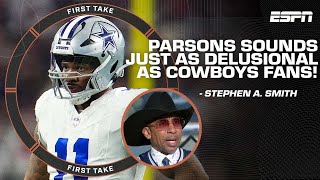 Micah Parsons sounds just as DELUSIONAL as Cowboys fans - Stephen A. on loss to 49ers | First Take