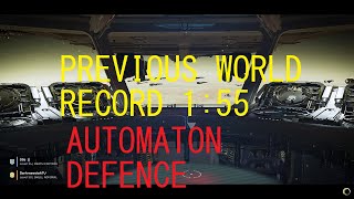 Previous WORLD RECORD 🏆 1:55🏆 -  Automaton Helldive Defence #helldivers2