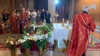 Nabożeństwo przy grobie Bożym i wniesienie płaszczenicy I Wielkanoc Greckokatolicka I 2024