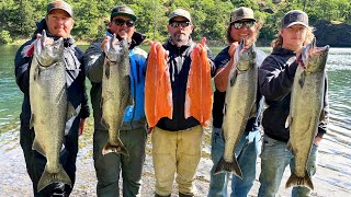 Salmon Fishing The TOILET BOWL. Extreme CHAOS!!