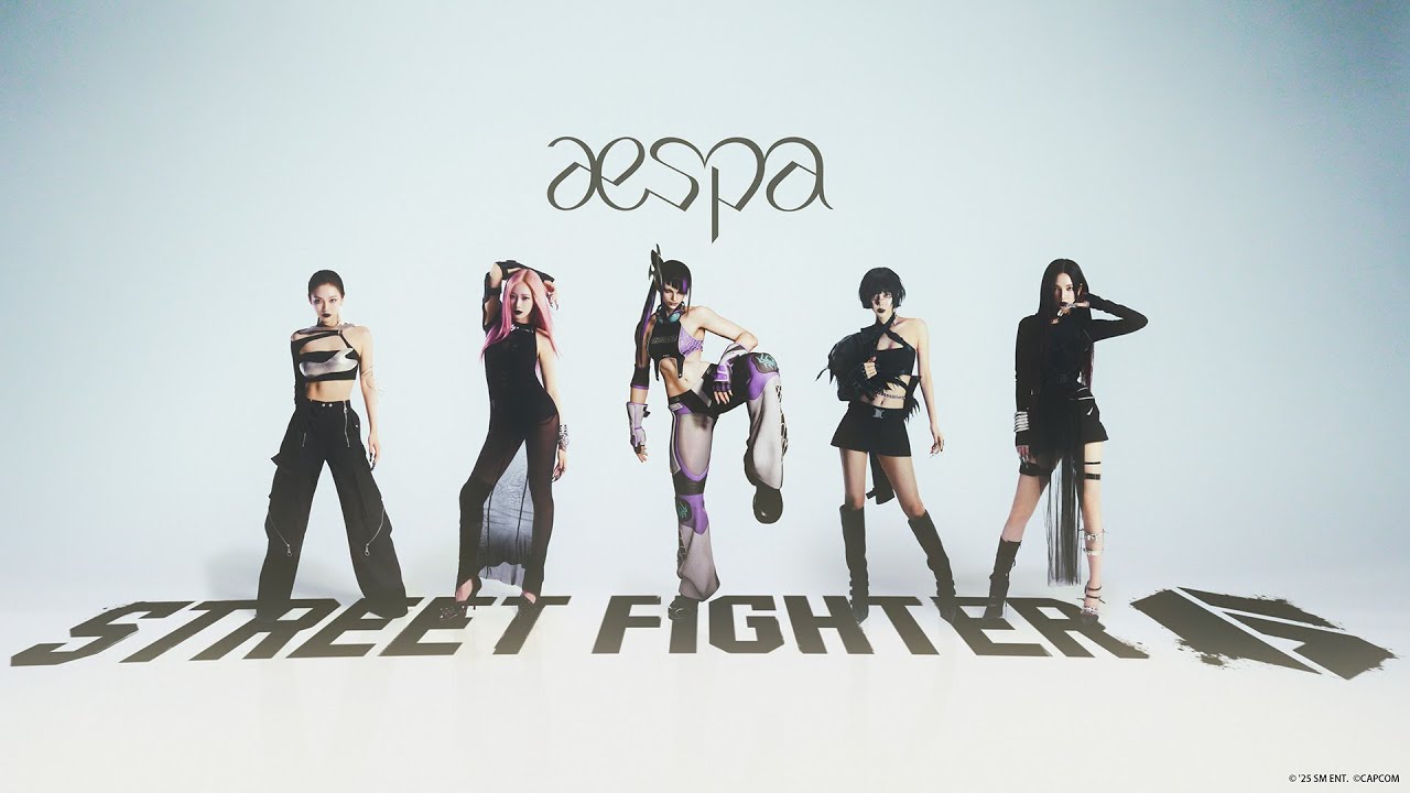 Le groupe de K-pop phénomène æspa, invité spécial de Street Fighter 6