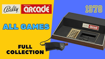 Bally Arcade / Astrocade - Complete Game Collection