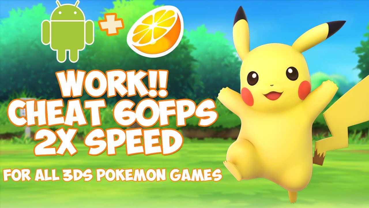 😎 CITRA 3DS ANDROID - CHEAT 2xSpeed + 60Fps on All 3DS Pokemon Games -  sinroid.com