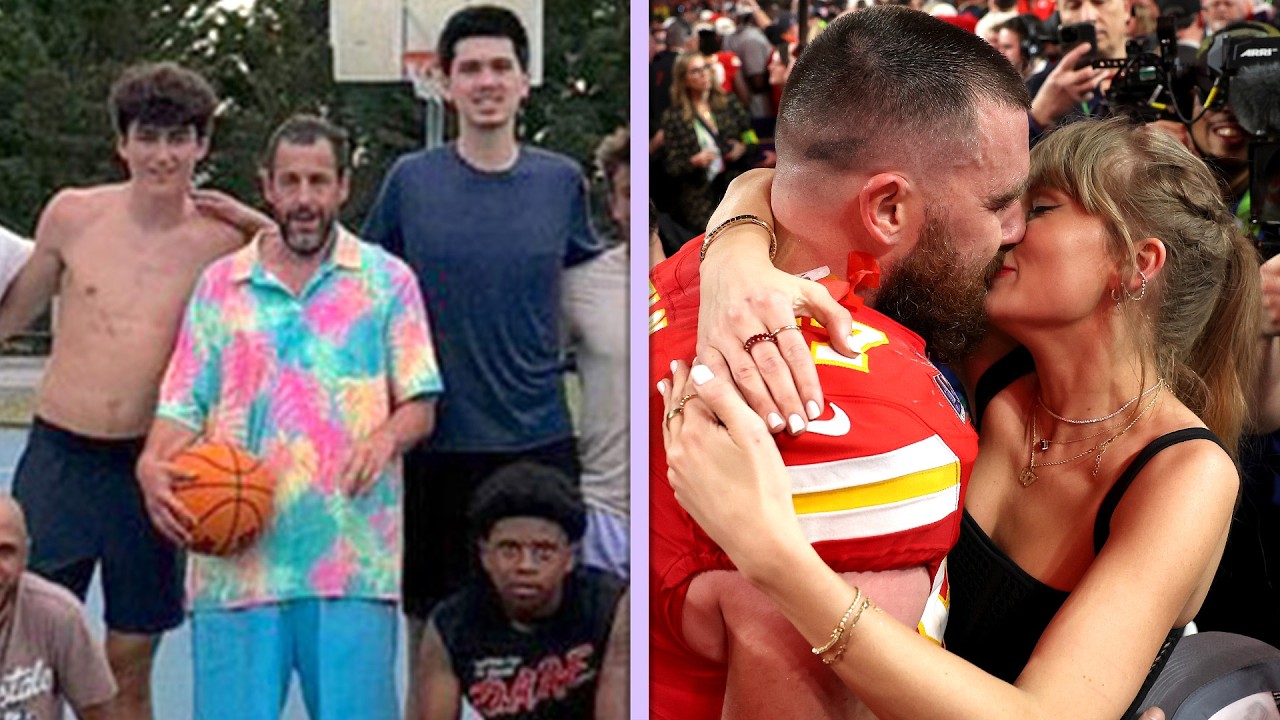 Adam Sandler Plays Pick-Up Basketball Game After Officiating Taylor Swift's Wedding!