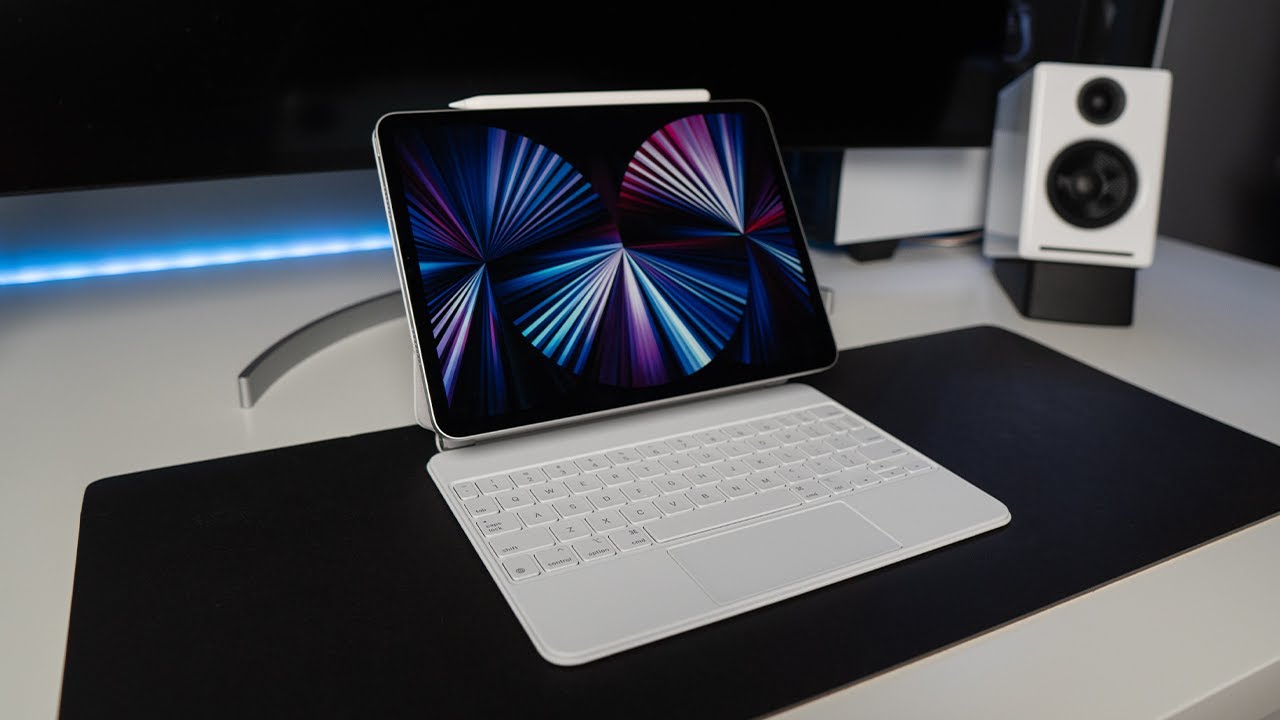 iPad本体 iPad Pro(M1) +MagicKeyboard+Apple Pencil Unboxing M1 iPad Pro 12.9 + Apple Magic Keyboard + Apple