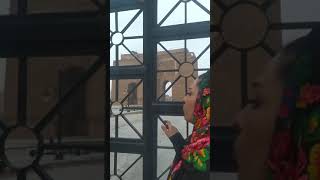 İranlı kadından Azerbaycana Şiirli Destek Resimi