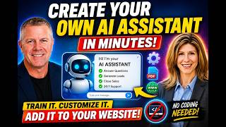 Build Your Own AI Assistant in Minutes 🤖 | Create a Custom Sales & Support Bot for Your Website