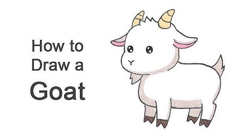 How to Draw a Goat (Cartoon)