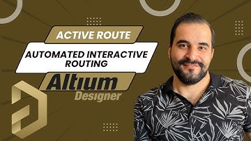 Active route automated interactive routing-Altium Designer