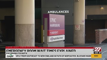Emergency room wait times explained as shift in treating patients