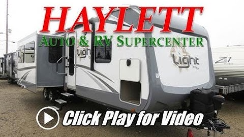 (SOLD) 2017 Open Range Light 321BHTS Outside Kitchen Bunkhouse Travel Trailer by Highland Ridge