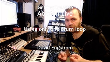 Interesting music from one drum loop? - Getting creative in Ableton Live #12