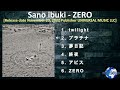 Sano ibuki - ZERO [2022] (snippet of songs)