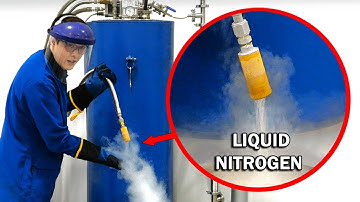 Making liquid nitrogen from scratch (an absurd amount)