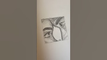 Eye contact🤍 #foryou #drawing #art #sketch #eyes #shorts #short #youtubeshorts #draw