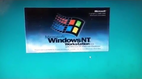 Windows NT 4.0 Shutdown