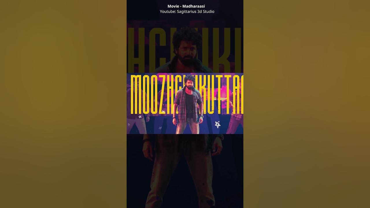 Salambala   Madharaasi   Sivakarthikeyan   Rukmini Vasanth  A R Murugadoss   Anirudh   SaiAbhyankkar