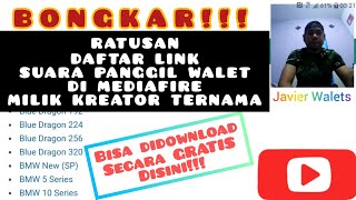 Tips memilih suara panggil walet untuk RBW baru maupun RBW lama||Kumpulan LINK SUARA WALET GRATIS